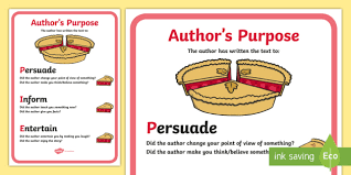 Check spelling or type a new query. Authors Purpose Pie Poster
