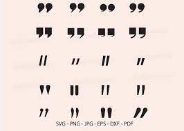 Download Quotation Mark Svg Double Quotes Symbol Graphic By Redcreations Creative Fabrica