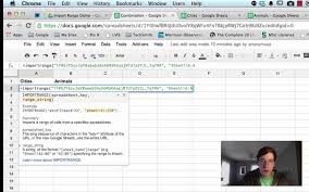 How To Use Import Range On Google Drive Import Items From One Sheet To Another Google Sheets Google Spreadsheet History Bookmarks