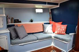 The Saloon Sailboat Interior Boat Interior Boat Decor