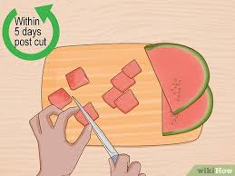 Measuring the freshness using dates. 3 Ways To Tell If A Watermelon Is Bad Wikihow