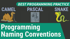 In most cases, the above should treat you well. Programming Naming Conventions Camel Case Pascal Case Snake Case Youtube