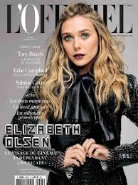 Get Elizabeth Olsens Bold Lip on Her LOfficiel Cover - Preen.ph
