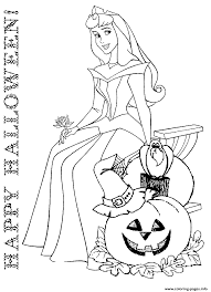 All of these great characters are dressed up in their costumes and ready to trick or treat with you. Princess Disney Halloween Coloring Pages Printable