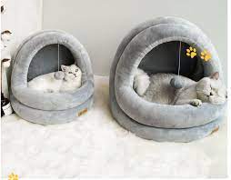 High Quality Cat House Beds Kittens Pet Cats Sofa Mats Cozy Bed Toy Dog For Small Kennel Home Cave Sleeping Nest Indoor Products Unique Cat Bed Cat Bed Designer Cat Beds