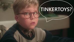 I look at this toy now and think it looks like an awful lot of work, but me  and my brothers loved this building toy. We spent a lot of time at