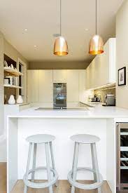 Using marble for your kitchen breakfast bar will add visual texture with the grain in the stone. Small Galley Kitchen Ideas Love Renovate