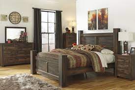 We deliver the most attractive, ergonomic, durable, and. Quinden Rustic Poster Bedroom Set In Dark Brown