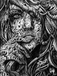 Crazy Creepy Cool Art Art Inspiration Zentangle Art