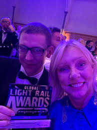 Super proud to win 'Best Customer Initiative' and highly commended 'Rising  Star' Connor Hardy (our hero) at the Global Light Rail Awards!