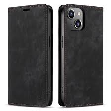 LOLFZ Wallet Case for iPhone 15 6.1", Premium Slim PU Leather Case Card  Slots Stand Function Magnetic Protective Flip Case Cover Compatible with  iPhone 15