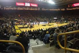 carver hawkeye arena section m home of iowa hawkeyes