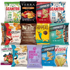 My personal favorite are kettle salt & vinegar and kettle jalapeño … ahh the thought makes my mouth water! Variety Fun Gluten Free Care Package 15 Count Healthy Chips Cookies Candy Snacks Assortment Bulk Sampler