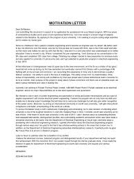 A motivation letter is an introductory document that accompanies other application documents. Motivation Letter Docx University Engineering