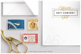 Wedding Suite Mockup Vintage Postage Stamps Vintage Postage Wedding Postage Stamps