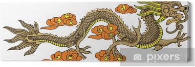 Without fresh, pure water in our bodies and in our environment, we compromise. Chinese Dragon Flying In The Sky Symbol Of Power And Might Canvas Print Pixers We Live To Change