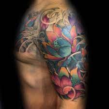 Top 103 Lotus Flower Tattoo Ideas 2021 Inspiration Guide Sleeve Tattoos Flower Tattoo Arm Flower Tattoo Shoulder