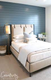 sherwin williams slate tile color spotlight slate blue bedrooms shiplap accent wall accent wall bedroom