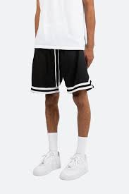 Black And White Shorts Clipart Basic Basketball Shorts Black White Basic Basketball Blackwhite Shorts En 2020