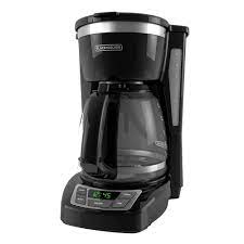 Carafe is designed with a wide opening for fast, easy cleanup with a damp towel 12 Cup Programmable Coffeemaker Black Cm1160b Black Decker