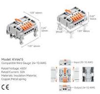 Multi-Function DIN Rail Terminal Blocks | 1 in 5 out ...