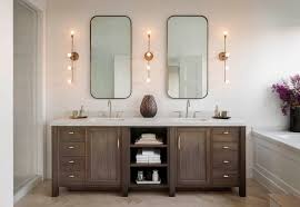 Total end cost 6,500 and bathroom pic belongs in houzz. Double Vanity With Center Shelves Transitional Bathroom Sutro Architects