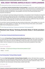 Soal essay mtk kelas 12 semester 1. Contoh Latihan Soal Soal Essay Dan Jawaban Matematika Kelas 12 Semester 1