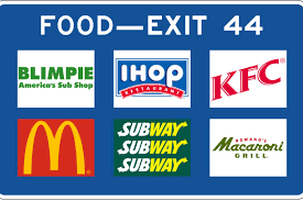For example, you are driving on inner road speed limit is 80 km/h and. How Much Do Companies Pay To Get Their Logos On Those Blue Highway Exit Signs Mental Floss