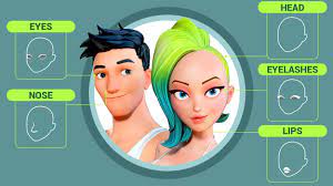 The created 3d model can be exported to a file available in the 3d application. Character Creator Anime