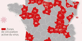 Cette carte guidera chaque département dans la préparation du déconfinement de la france, prévu le 11 mai. Covid 19 En France Plusieurs Metropoles Dont Paris Vont Passer En Zone Super Rouge Ou Ecarlate
