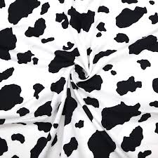Black And White Cow Print Background Cow Printed Cotton Fabric Black And White Cow Fabric Cattle Etsy In 2020 Cow Print Fabric Cow Print Printing On Fabric