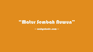 Sekian terima kasih updated their cover photo. Bahasa Jawa Terima Kasih Banyak Kembali Bahasa Jawa Halus