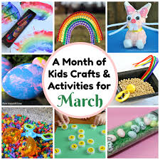 Activities for toddlers are one of the hardest things to come up with. 31 Days Of March Crafts Activities For Kids Where Imagination Grows