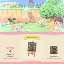 Animal Crossing On Instagram Fairy Door Design Customize The Low Screen C Twitter Touchofgeek Animal Crossing Animal Crossing Funny New Animal Crossing