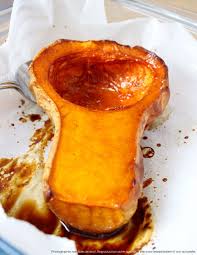 Courge Butternut Au Four Au Miel Et Epices Douces Butternut Recette Courge Butternut Courge Butternut