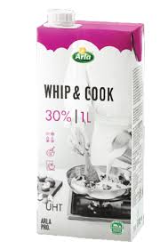 Lactofree cream has all the taste and performance of standard cream, just without the lactose. Arla Pro Whip Cook Blended Cream 1l 30 Creme Fraiche Liquide Convient A La Cuisson The French Grocer Singapore