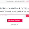 You can easily convert and download thousands of videos and music files directly from youtube and other websites. 1