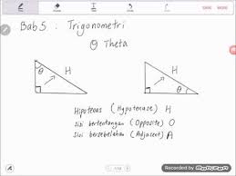 Bab 5 Part I Matematik Tingkatan 3 2019 Pengenalan Trigonometri Youtube