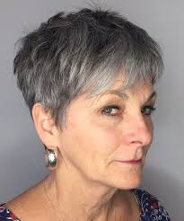 Messy short brown curly hairstyles. 30 Pixie Cuts For Women Over 60 With Short Hair In 2020 2021 2021