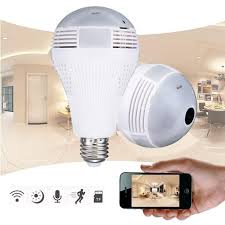 Us 32 99 E27 360 Wifi Panoramic 960p Hidden Ir Camera Fisheye Night Vision Ip Light Bulb Ac100 240v Led Light Bulbs From Lights Lighting On Banggood Com Night Vision Bulb Led Light Bulbs