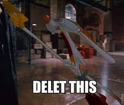 Who Deleted Roger Rabbit Delet This Know Your Meme