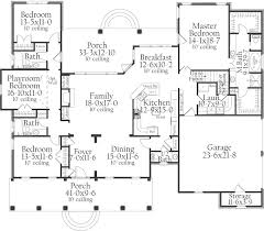 Country Style House Plans 2638 Square Foot Home 1 Story 4 Bedroom And 3 Bath 2 Garage Sta Country Style House Plans Monster House Plans Dream House Plans