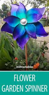 Buy metal flower & plant pots and get the best deals at the lowest prices on ebay! Flower Garden Spinner Metal Flowers Garden Garden Crafts Diy Garden Spinners