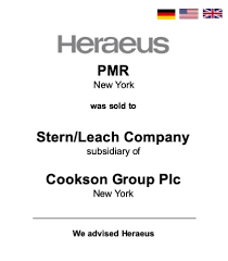 Currently home to more than 250 industry professionals, many of our associates have specialized designations from the institute of real estate management, the national. Verausserung Der Heraeus Pmr Inc Hubner Schlosser Cie