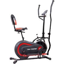Recumbent exercise bike with 16 levels of magnetic resistance. Body Power Brt5118 Deluxe 3 In 1 Trio Trainer Elliptical And Upright Recumbent Cycle Bike Home Gym Cardio Exercise Fitness Machine Black Target