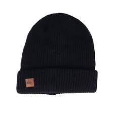 Working up in just a few hours, the easy knit hat here at b.hooked is perfect for your first knitting project. Ghetto Surf Black Beanie Quiksilver Beanies Hatstoreworld Com