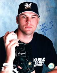 Ben Sheets Signed Autographed 8X10 Photo Brewers Close-Up Pose JSA AS84633 