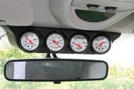 These are created with oem fittings, making it really easy to install onto your steering column. Gauge Works Overhead 4 Gauge Pod Ford Excursion Custom Car Interior Tactical Truck