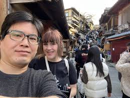 Cherry blossom tree in full bloom in Lindenhurst, NY