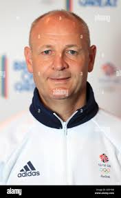 Rugby 7s team leader Stephen Gemmell during the Team GB Kitting Out session  at the NEC, Birmingham Stock Photo